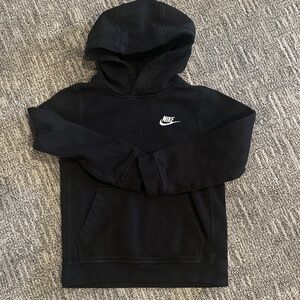 Nike Kids Black Pullover Hoodie